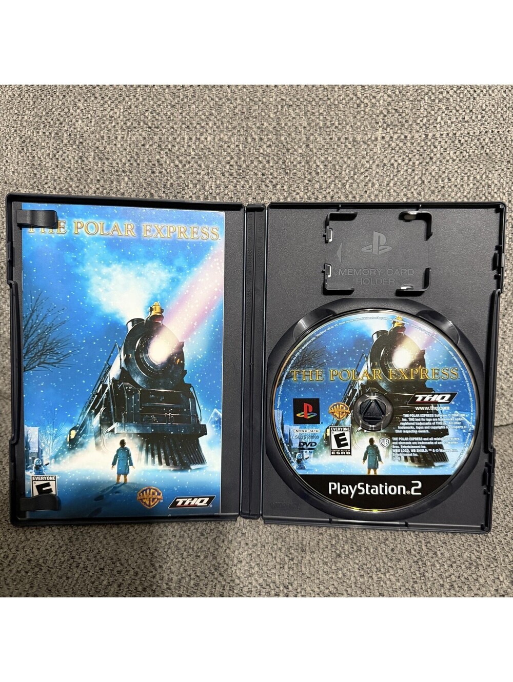 The Polar Express Sony PlayStation 2 PS2 Game CIB THQ E NTSC-U/C Family Kids